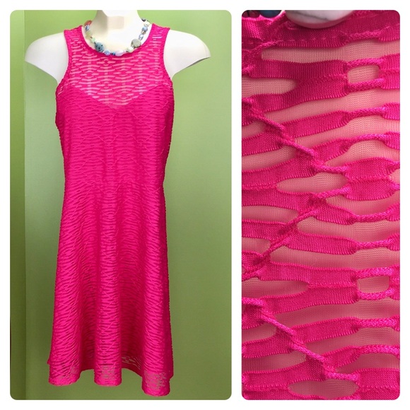 fuschia sundress